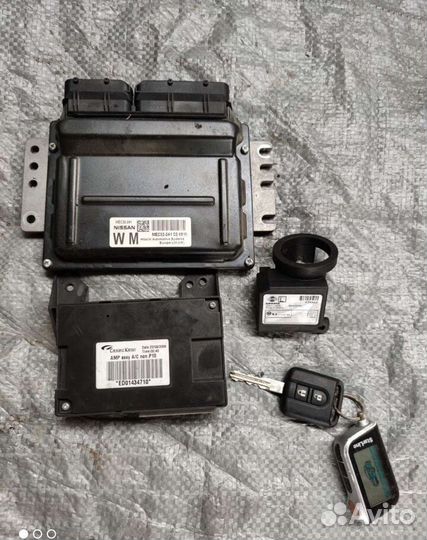 Блок управления двигателем Nissan Almera n16
