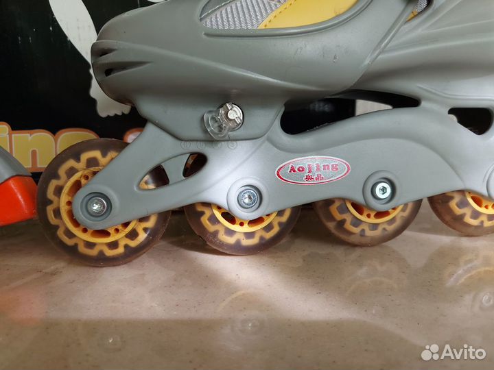 Роликовые коньки детские раздвижные
