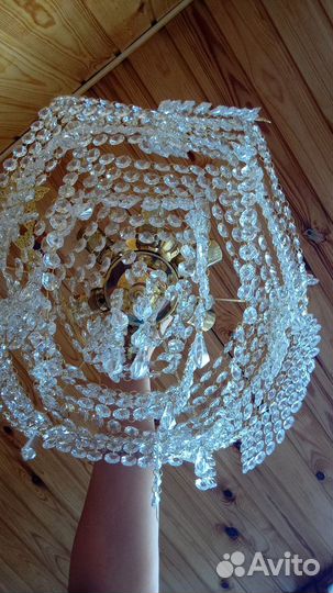 Люстра хрустальная
