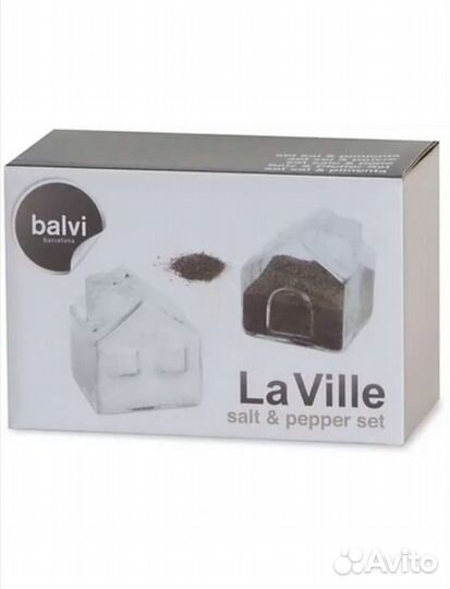 Солонка и перечница balvi laville