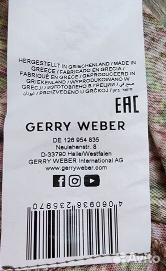 Женская блузка gerry weber, 48 50 размер