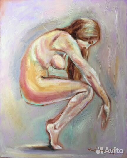 Картина маслом, 40/50 см