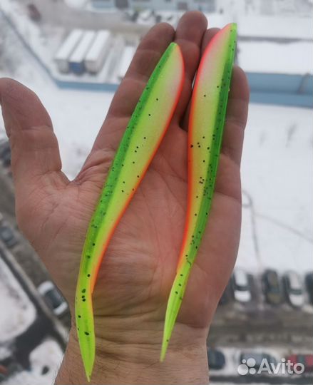 Силиконовые Слаги 178 мм