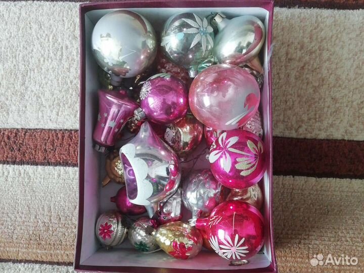 Елочные игрушки СССР