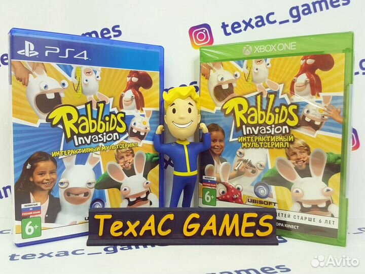 Rabbids Invasion PS4 XBox One