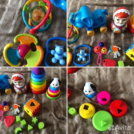 Огромный пакет развивающих игрушек