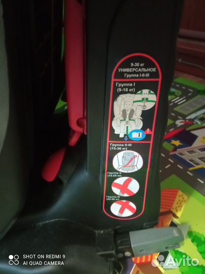 Автокресло с isofix