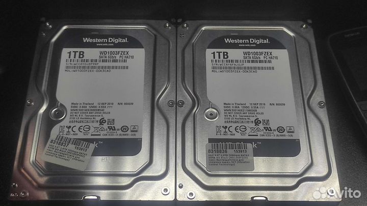 Жесткий диск WD Black 1 tb
