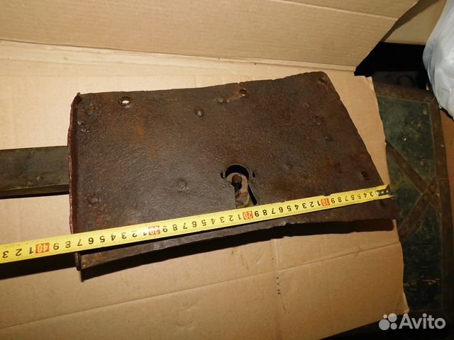 Антикварный,большой,кованный,амбарный, замок