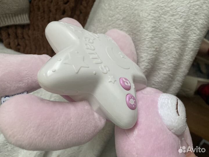 Мишка chicco ночник с мелодиями