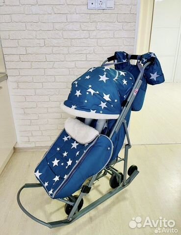 Коляска санки