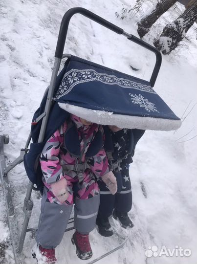 Санки для двойни