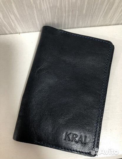 Обложка на паспорт кожаная