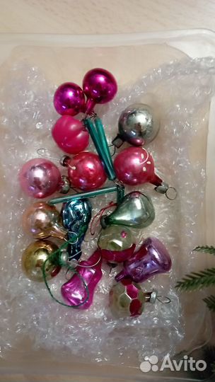 Елка с игрушками малютка