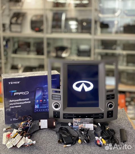 Штатная магнитола Infiniti Fx35 06-09 Tesla 3-32