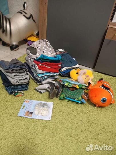 Детские вещи пакетом 1-2 года