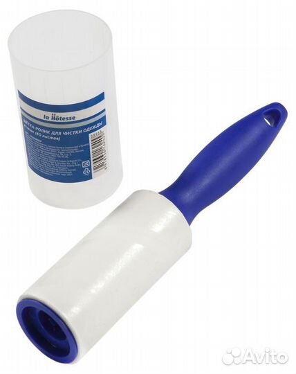 Щетка-ролик для чистки одежды,в чаше, 40 листов