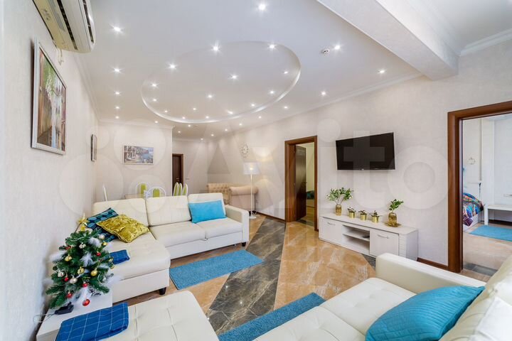 3-к. квартира, 80 м², 2/19 эт.