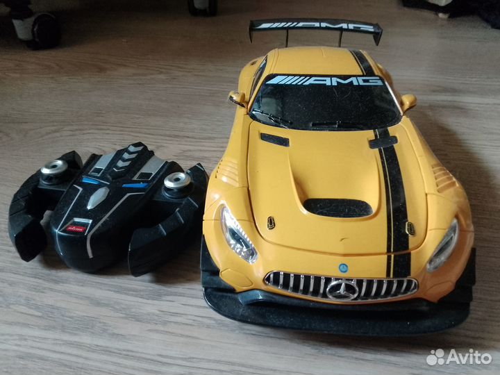 Машинка р/у Rastar Mercedes-AMG GT3 Трансформер