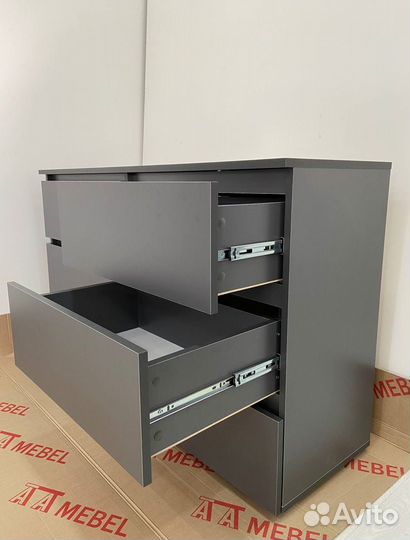 Комод Idea новый в цвете графит