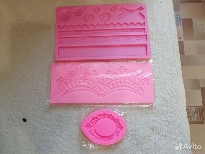 Силиконовые формы для украшения выпечки (14)