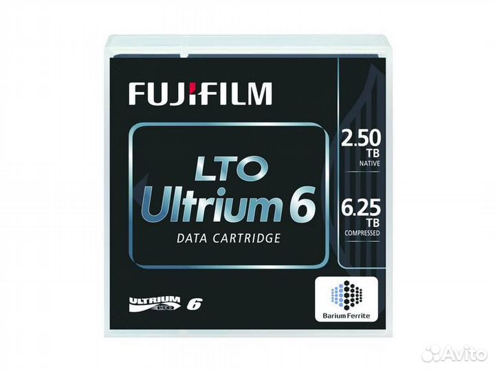 Ленточный носитель данных fujifilm LTO-6 Ultrium