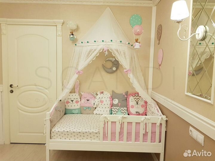 Кровать домик детская