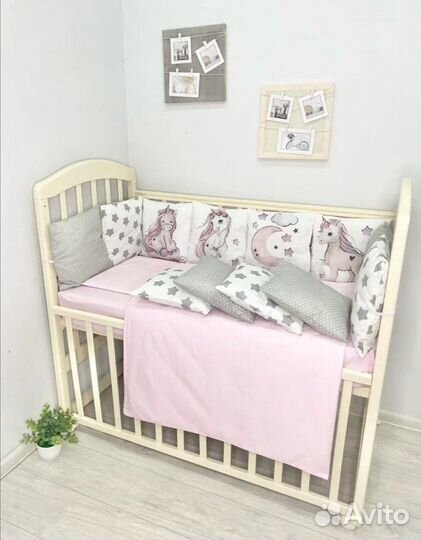 Бортики в кроватку