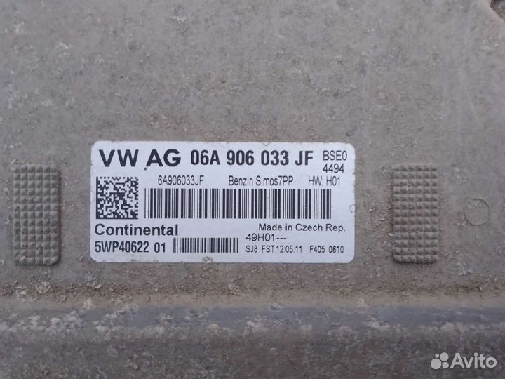 Блок управления двигателем Volkswagen Golf 6