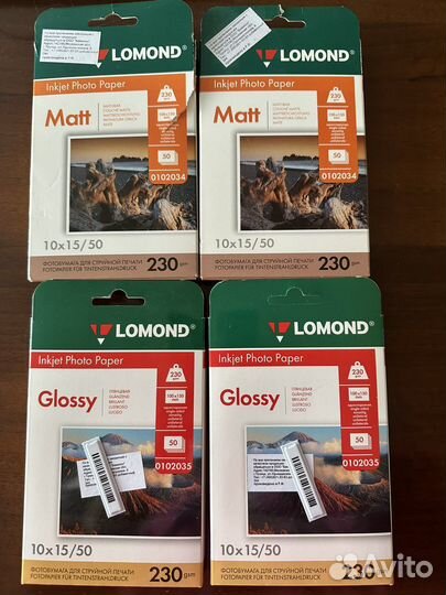Фотобумага lomond 10 на 15