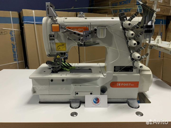 Плоскошовная швейная машина Siruba F007K-W122-356