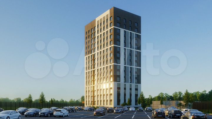 2-к. квартира, 75,6 м², 8/15 эт.