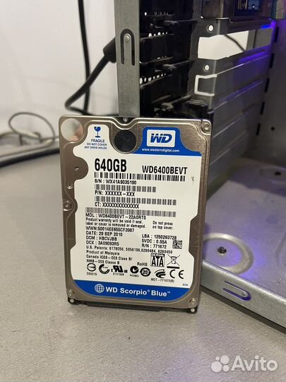 Жесткий диск для ноутбука SATA 2,5
