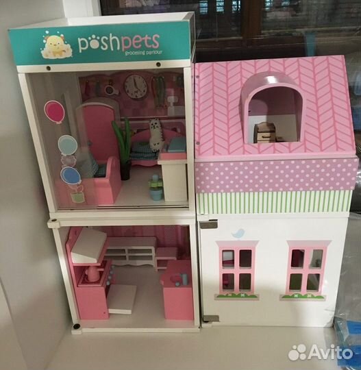 Домик кукольный деревянный ELC