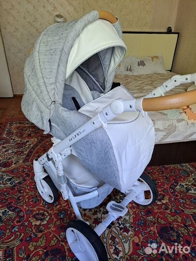 Коляска riko bruno luxe 2 в 1