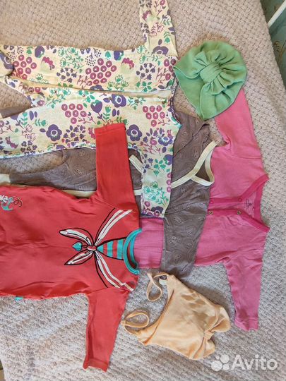 Вещи пакетом для девочки до года