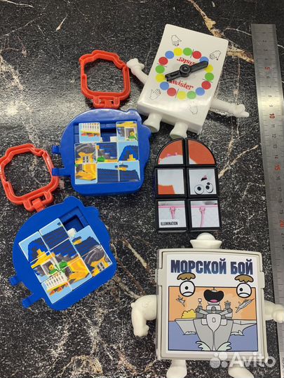 Игрушки lego и макдональдс