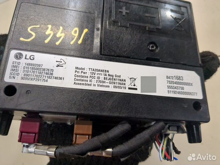 Блок комфорта Cadillac XT5 2019, 2020