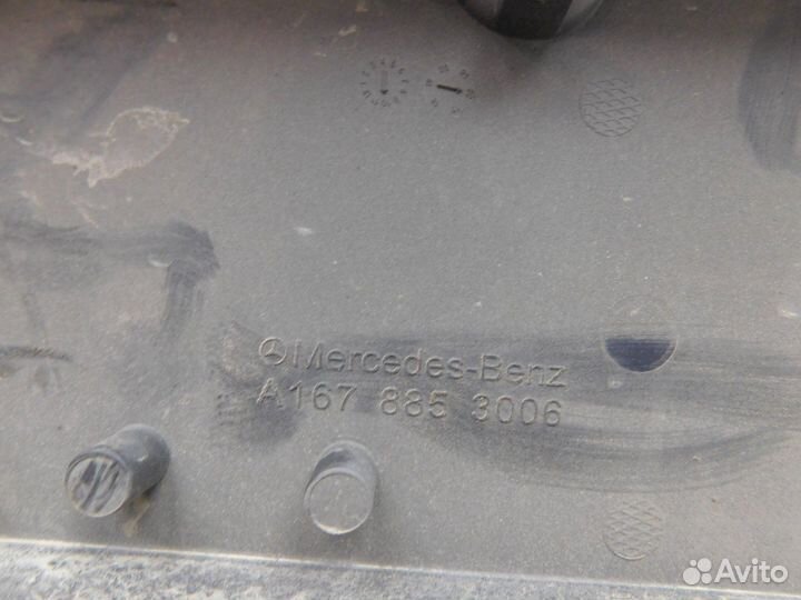 Накл. переднего бампера Mercedes-Benz GLS II X167 (02410)