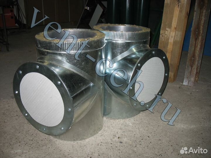 Труба дымохода утепленная (сэндвич) d-110/1000