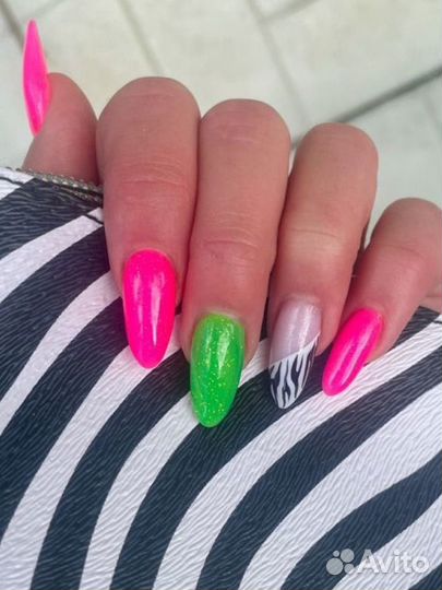 Наращивание ногтей, аппаратный маникюр, педикюр