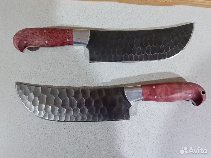 Набор кухонных ножей ручной работы