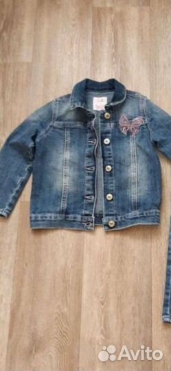 Джинсовый пиджак