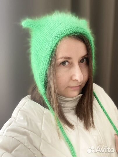 Чепчик с ушками