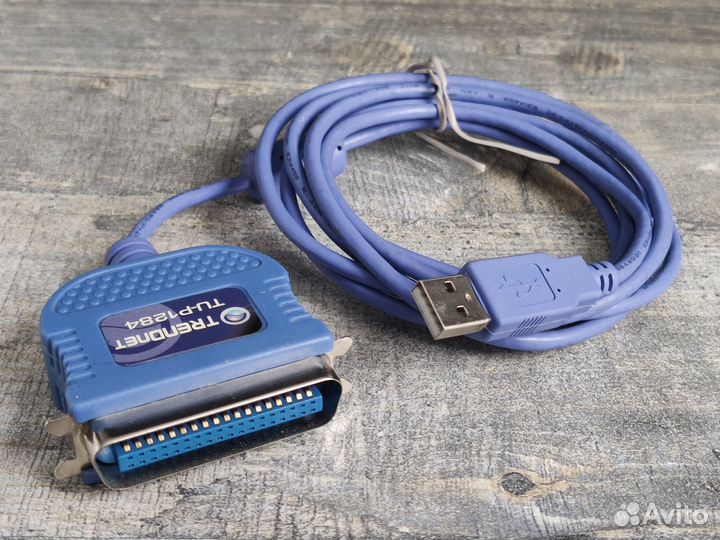 Кабель-переходник для принтера usb-lpt
