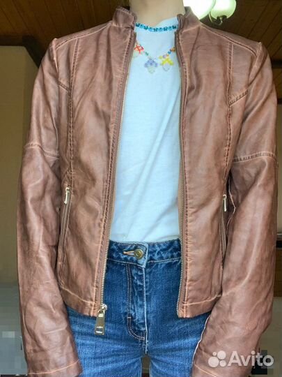 Кожаная куртка Motivi