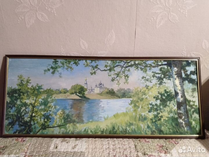 Картина маслом на холсте пейзаж