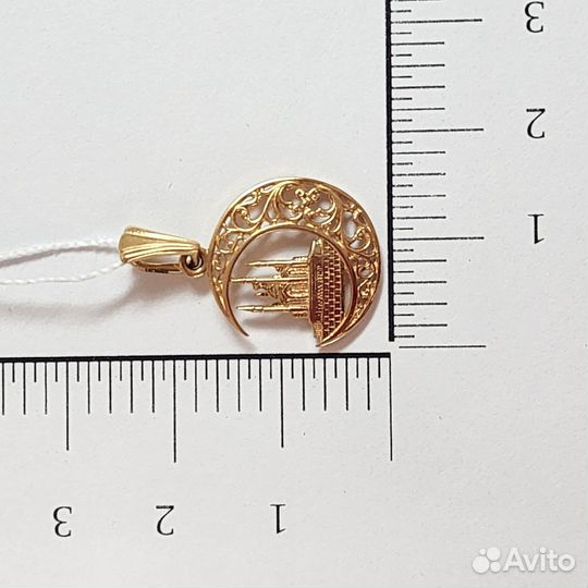 Золотая подвеска