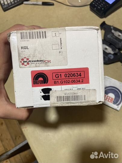 Колодки mercedes M модель