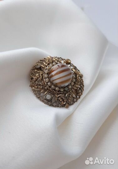 Брошь винтаж Чехия